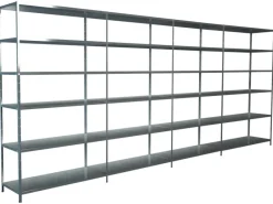 Best SCHULTE Regalwelt Schulte Steck-Grund-/Anbauregale 230 cm x 380 cm x 35 cm Verzinkt