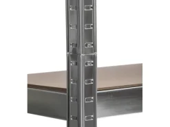 Discount SCHULTE Regalwelt Schulte Stecksystem-Schwerlastregal M 180 cm x 90 cm x 45 cm Verzinkt