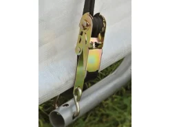 Best Shelter Logic ShelterLogic Foliengerätehaus 5,4 m² Grau 180 cm x 300 cm