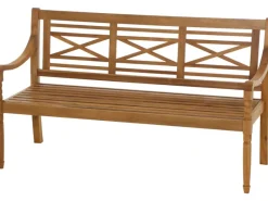 Clearance Siena Garden Bank Westport 3-Sitzer Akazie Natur 150 x 62 x 87 cm Natur FSC®