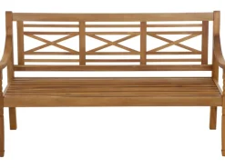 Clearance Siena Garden Bank Westport 3-Sitzer Akazie Natur 150 x 62 x 87 cm Natur FSC®