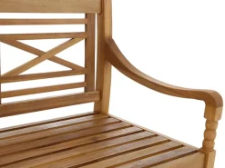 Clearance Siena Garden Bank Westport 3-Sitzer Akazie Natur 150 x 62 x 87 cm Natur FSC®