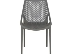 Online Siena Garden District Stapelsessel 50 cm x 60 cm x 81 cm Grau