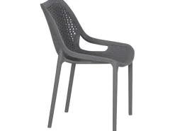 Online Siena Garden District Stapelsessel 50 cm x 60 cm x 81 cm Grau