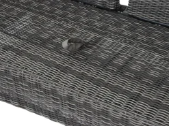 Siena Garden 3er Sofa Corido Charcoalgrey 87 cm x 206 cm x 103cm