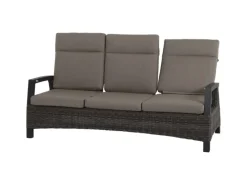 Siena Garden 3er Sofa Corido Charcoalgrey 87 cm x 206 cm x 103cm