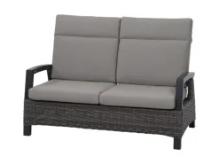 New Siena Garden 2er Sofa Corido Charcoalgrey 83 cm x 146 cm x 101 cm