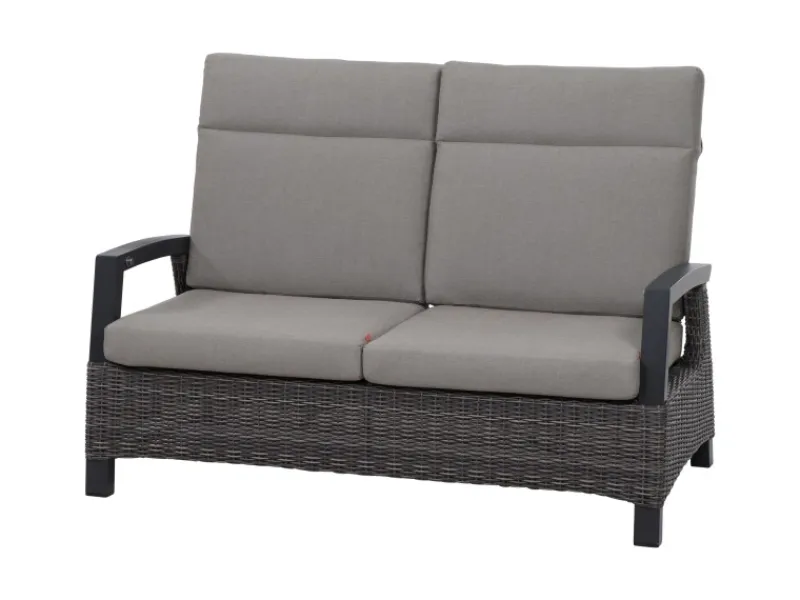 New Siena Garden 2er Sofa Corido Charcoalgrey 83 cm x 146 cm x 101 cm