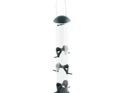 Hot Siena Garden Futterspender Feeder Basic Kunststoff Grün Ø 13,4 cm x 43 cm
