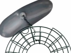 Siena Garden Futterspender Meisenknödelring Stahl 23,5 cm x 8,2 cm x 24 cm