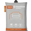 Siena Garden Schutzhülle Lounge-Sessel AquaShield Hellgrau 100 x 100 x 70 cm