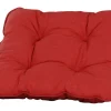 Siena Garden Sitzkissen Stuhl Sirius Uni Rot ca. 42x42x6 cm