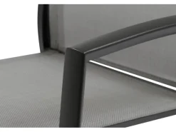 Siena Garden Stapelsessel Velia Alu 56 cm x 66 cm x 89 cm Anthrazit