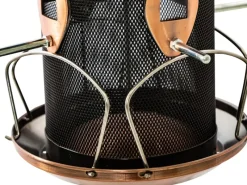 Clearance Siena Garden Vogelfuttersäule Copper Line für Mischfutter