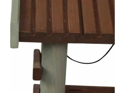 Outlet Siena Garden Vogelhaus Kiefer Braun und Olive 29 cm x 26 cm x 24 cm FSC®