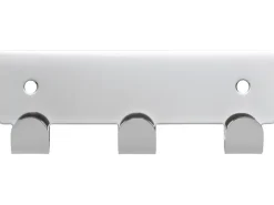 Hot Siro Hakenleiste 1603 Metall Länge 114 mm 3 Haken Chrom Glänzend