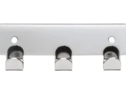 Hot Siro Hakenleiste 1603 Metall Länge 114 mm 3 Haken Chrom Glänzend