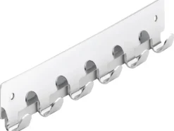 Hot Siro Hakenleiste 1603 Metall Chrom Glänzend Länge 240 mm 6 Haken