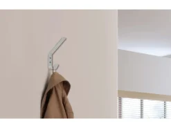 Sale Siro Huthaken Metall Alufarben 2 Aufhänger Lochabstand 16 mm