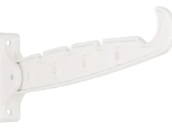 Outlet Siro Kleiderlüfter Klapphaken H200 Kunststoff Weiß