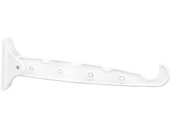 Outlet Siro Kleiderlüfter Klapphaken H200 Kunststoff Weiß