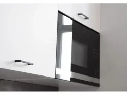 Siro Möbelgriff 2108 Metall Uni Schwarz Matt Lochabstand 96 mm