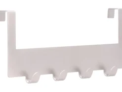 Clearance Siro Türgarderobe 1977 Metall Länge 255 mm 4 Haken Nickel Matt