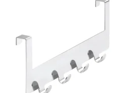 Best Siro Türgarderobe 1977 Metall Länge 255 mm 4 Haken Chrom Glänzend