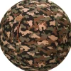 Sitting Ball Hocker Camo 150 l Oliv Camouflage-Muster
