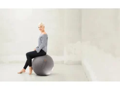 New Sitting Ball Hocker Felt 150 l Anthrazit