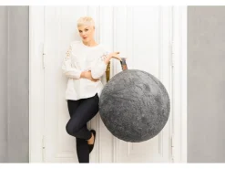 Hot Sitting Ball Hocker Fluffy 150 l Mittelgrau