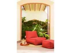 Sitting Point Hocker Roll Korfu 100 l Terracotta