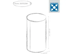 Sitting Point Hocker Wood 200 l Natur Holzoptik-Muster