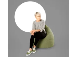 New Sitting Point Sitzsack Alfa 220 l Grün