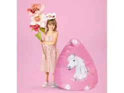 Sitting Point Sitzsack Bean Bag Horse 220 l Rose Bunt