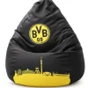 Sitting Point Sitzsack BeanBag BVB VIP 220 l Schwarz