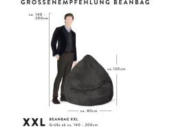 Sitting Point Sitzsack BeanBag Softy 300 l