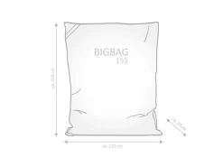 Best Sitting Point Sitzsack Big Bag Brava 300 l Braun