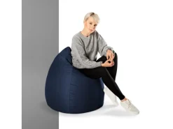 Online Sitting Point Sitzsack Brava BeanBag 220 l Jeansblau