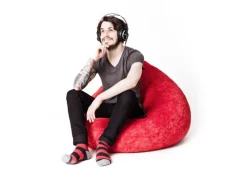 Sale Sitting Point Sitzsack Fluffy 120 l Grün