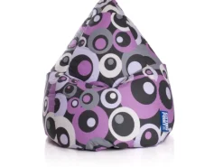 New Sitting Point Sitzsack Malibu 220 l Lila Bunt