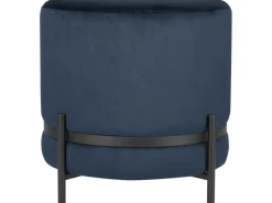 Hot Sitzhocker Dark Wonder Ø 43 cm H: 40 cm Dunkelblau