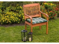 Merxx Sitzkissen Grün für Gartensessel