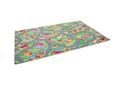 New Snapstyle Kinder Spiel Straßenteppich Grün 80x160cm