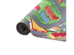 New Snapstyle Kinder Spiel Straßenteppich Grün 80x160cm
