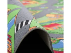 New Snapstyle Kinder Spiel Straßenteppich Grün 80x160cm