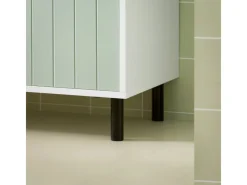 SoBuy Badkommode Badezimmerschrank Midischrank Kommode Sideboard BZR138-GR