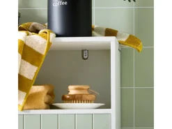 SoBuy Badkommode Badezimmerschrank Midischrank Kommode Sideboard BZR138-GR