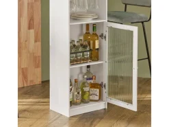 SoBuy Bartisch Esstisch Balkontisch Küchentisch Bistrotisch Stehtisch FWT99-WN