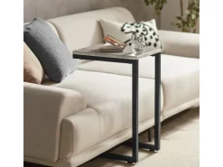 New SoBuy Betttisch Beistelltisch Sofatisch Nachttisch Pflegetisch Grau FBT44-HG